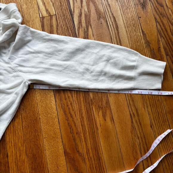 Patagonia White Cardigan Womens Size Medium - Picture 9 of 11